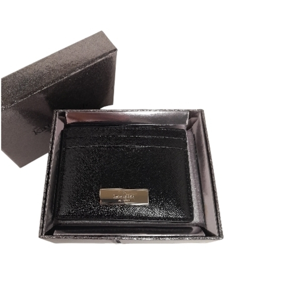 Kate Spade New York Kenzie Black Card Holder NIB - Picture 3 of 8